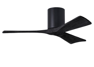 Matthews Fan Company - IR3H-BK-BK-42 - 42" Ceiling Fan - Irene-3H - Matte Black