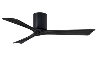 Matthews Fan Company - IR3H-BK-BK-52 - 52" Ceiling Fan - Irene-3H - Matte Black