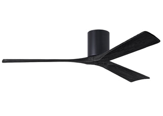 Matthews Fan Company - IR3H-BK-BK-60 - 60" Ceiling Fan - Irene-3H - Matte Black