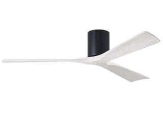 Matthews Fan Company - IR3H-BK-MWH-60 - 60" Ceiling Fan - Irene-3H - Matte Black