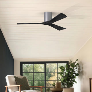Irene-3H 52" Ceiling Fan in Brushed Nickel
