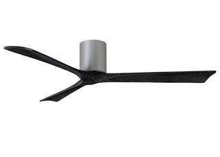 Matthews Fan Company - IR3H-BN-BK-60 - 60" Ceiling Fan - Irene-3H - Brushed Nickel