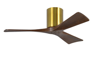 Matthews Fan Company - IR3H-BRBR-WA-42 - 42" Ceiling Fan - Irene-3H - Brushed Brass