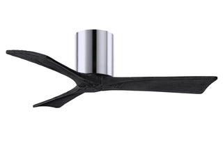 Matthews Fan Company - IR3H-CR-BK-42 - 42" Ceiling Fan - Irene-3H - Polished Chrome