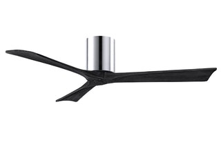 Matthews Fan Company - IR3H-CR-BK-52 - 52" Ceiling Fan - Irene-3H - Polished Chrome