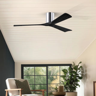 Irene-3H 60" Ceiling Fan in Polished Chrome