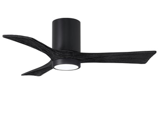 Matthews Fan Company - IR3HLK-BK-BK-42 - 42" Ceiling Fan - Irene-3HLK - Matte Black
