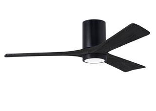 Matthews Fan Company - IR3HLK-BK-BK-52 - 52" Ceiling Fan - Irene-3HLK - Matte Black