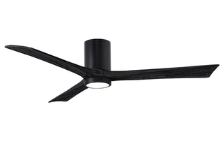 Matthews Fan Company - IR3HLK-BK-BK-60 - 60" Ceiling Fan - Irene-3HLK - Matte Black