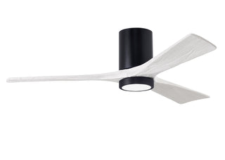 Matthews Fan Company - IR3HLK-BK-MWH-52 - 52" Ceiling Fan - Irene-3HLK - Matte Black
