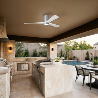 Irene-3HLK 60" Ceiling Fan in Brushed Nickel