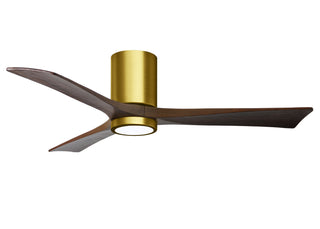 Matthews Fan Company - IR3HLK-BRBR-WA-52 - 52" Ceiling Fan - Irene-3HLK - Brushed Brass