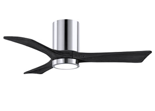 Matthews Fan Company - IR3HLK-CR-BK-42 - 42" Ceiling Fan - Irene-3HLK - Polished Chrome