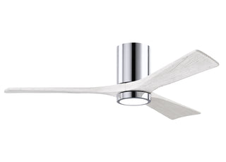 Matthews Fan Company - IR3HLK-CR-MWH-52 - 52" Ceiling Fan - Irene-3HLK - Polished Chrome