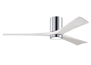 Matthews Fan Company - IR3HLK-CR-MWH-60 - 60" Ceiling Fan - Irene-3HLK - Polished Chrome