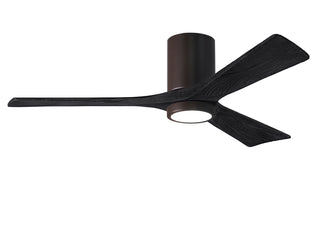 Matthews Fan Company - IR3HLK-TB-BK-52 - 52" Ceiling Fan - Irene-3HLK - Textured Bronze