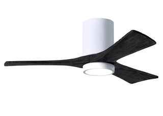 Matthews Fan Company - IR3HLK-WH-BK-42 - 42" Ceiling Fan - Irene-3HLK - Gloss White