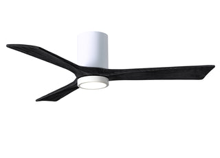 Matthews Fan Company - IR3HLK-WH-BK-52 - 52" Ceiling Fan - Irene-3HLK - Gloss White