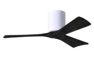 Matthews Fan Company - IR3H-WH-BK-42 - 42" Ceiling Fan - Irene-3H - Gloss White