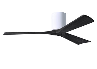 Matthews Fan Company - IR3H-WH-BK-52 - 52" Ceiling Fan - Irene-3H - Gloss White