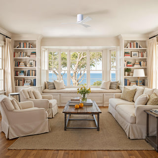 Irene-3H 42" Ceiling Fan in Gloss White