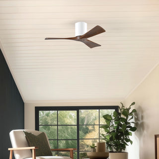 Irene-3H 42" Ceiling Fan in Gloss White