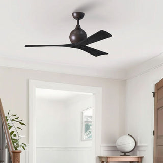 Irene-3 52" Ceiling Fan in Textured Bronze