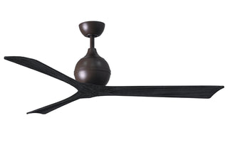 Matthews Fan Company - IR3-TB-BK-60 - 60" Ceiling Fan - Irene-3 - Textured Bronze