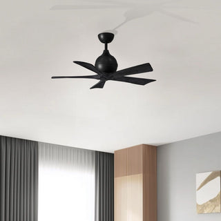 Irene-5 42" Ceiling Fan in Matte Black