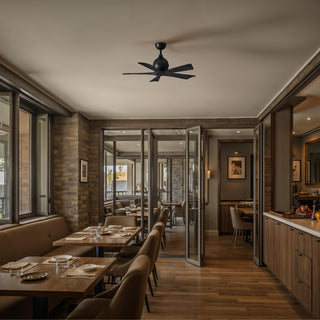 Irene-5 42" Ceiling Fan in Matte Black