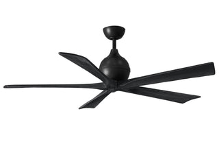 Matthews Fan Company - IR5-BK-BK-60 - 60" Ceiling Fan - Irene-5 - Matte Black