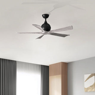 Irene-5 52" Ceiling Fan in Matte Black
