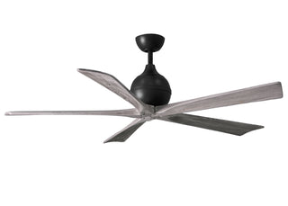 Matthews Fan Company - IR5-BK-BW-60 - 60" Ceiling Fan - Irene-5 - Matte Black