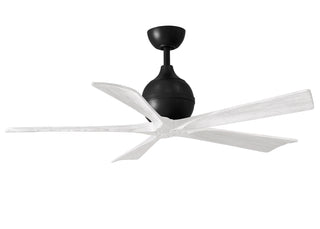 Matthews Fan Company - IR5-BK-MWH-52 - 52" Ceiling Fan - Irene-5 - Matte Black