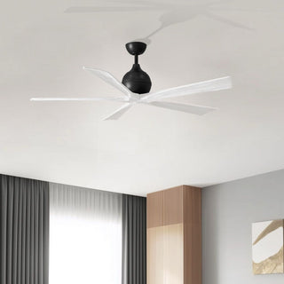 Irene-5 60" Ceiling Fan in Matte Black