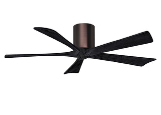 Matthews Fan Company - IR5H-BB-BK-52 - 52" Ceiling Fan - Irene-5H - Brushed Bronze