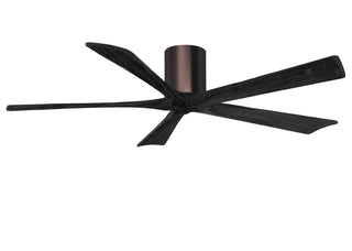 Matthews Fan Company - IR5H-BB-BK-60 - 60" Ceiling Fan - Irene-5H - Brushed Bronze