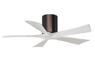Matthews Fan Company - IR5H-BB-MWH-42 - 42" Ceiling Fan - Irene-5H - Brushed Bronze