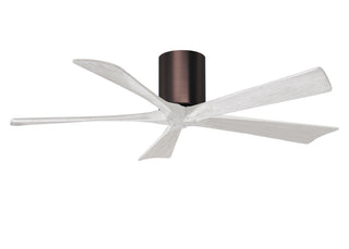 Matthews Fan Company - IR5H-BB-MWH-52 - 52" Ceiling Fan - Irene-5H - Brushed Bronze
