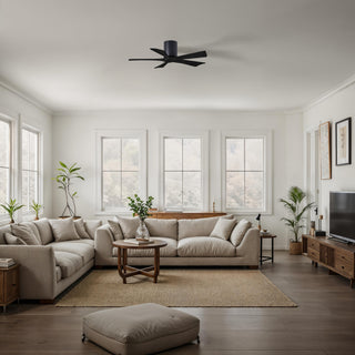 Irene-5H 42" Ceiling Fan in Matte Black