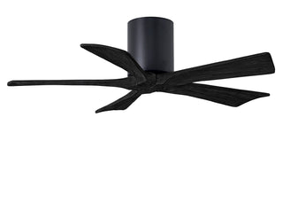 Matthews Fan Company - IR5H-BK-BK-42 - 42" Ceiling Fan - Irene-5H - Matte Black