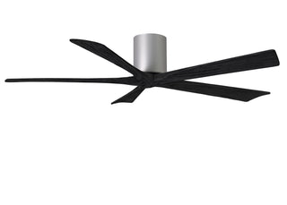 Matthews Fan Company - IR5H-BN-BK-60 - 60" Ceiling Fan - Irene-5H - Brushed Nickel