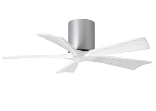 Matthews Fan Company - IR5H-BN-MWH-42 - 42" Ceiling Fan - Irene-5H - Brushed Nickel