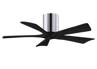 Matthews Fan Company - IR5H-CR-BK-42 - 42" Ceiling Fan - Irene-5H - Polished Chrome