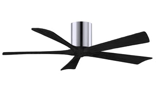 Matthews Fan Company - IR5H-CR-BK-52 - 52" Ceiling Fan - Irene-5H - Polished Chrome