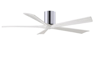 Matthews Fan Company - IR5H-CR-MWH-60 - 60" Ceiling Fan - Irene-5H - Polished Chrome