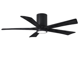 Matthews Fan Company - IR5HLK-BK-BK-52 - 52" Ceiling Fan - Irene-5HLK - Matte Black