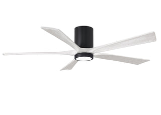 Matthews Fan Company - IR5HLK-BK-MWH-60 - 60" Ceiling Fan - Irene-5HLK - Matte Black