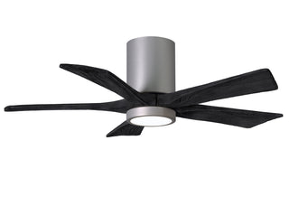 Matthews Fan Company - IR5HLK-BN-BK-42 - 42" Ceiling Fan - Irene-5HLK - Brushed Nickel
