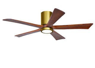 Matthews Fan Company - IR5HLK-BRBR-WA-52 - 52" Ceiling Fan - Irene-5HLK - Brushed Brass